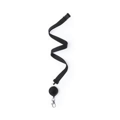 Vue Lanyard Lemer de couleur noir| Krokrodeal