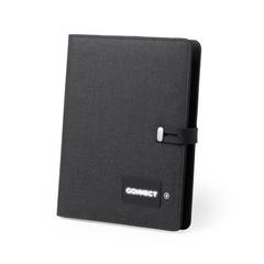 Vue Bloc Notes Multifonction Weston de couleur noir| Krokrodeal