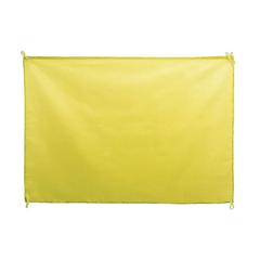 Vue Drapeau Dambor de couleur jaune| Krokrodeal