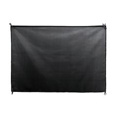 Vue Drapeau Dambor de couleur noir| Krokrodeal