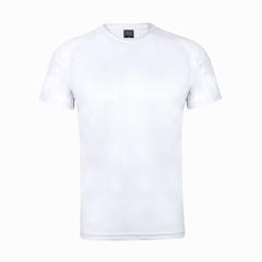 Vue T-Shirt Adulte Tecnic Dinamic de couleur blanc| Krokrodeal