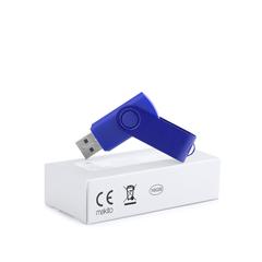 Vue Clé USB Survet 16Gb de couleur bleu| Krokrodeal