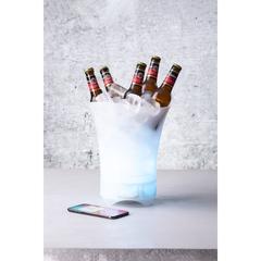 Vue Seau Glaçons Haut-Parleurs Trobel de couleur blanc| Krokrodeal