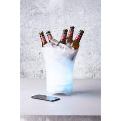 Vue Seau Glaçons Haut-Parleurs Trobel de couleur blanc| Krokrodeal