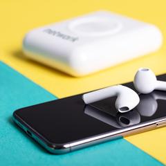 Vue générale Écouteurs Power Bank Molik | Krokrodeal