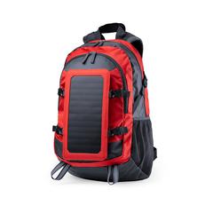 Vue Sac à Dos Chargeur Rasmux de couleur rouge| Krokrodeal