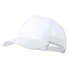 Vue Casquette Clipak de couleur blanc| Krokrodeal