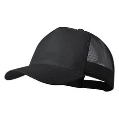 Vue Casquette Clipak de couleur noir| Krokrodeal