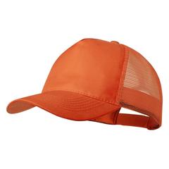 Vue Casquette Clipak de couleur orange| Krokrodeal