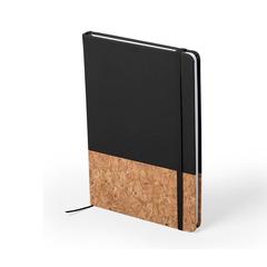 Vue Bloc Notes Bluster de couleur noir| Krokrodeal