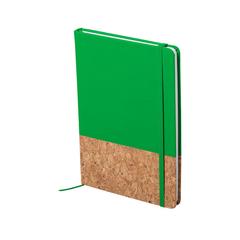 Vue Bloc Notes Bluster de couleur vert| Krokrodeal