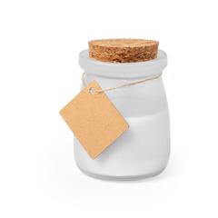 Vue Bougie Aromatique Tepor de couleur blanc| Krokrodeal