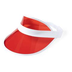Vue Visière Narim de couleur rouge| Krokrodeal
