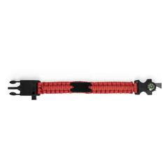 Vue Bracelet Multifonction Kupra de couleur rouge| Krokrodeal