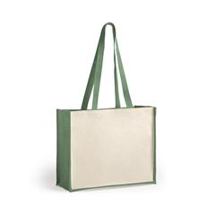 Vue Sac Rotin de couleur vert| Krokrodeal