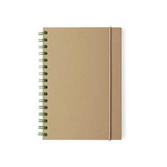 Vue Cahier Zubar de couleur vert| Krokrodeal