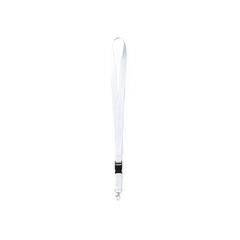Vue Lanyard Kunel de couleur blanc| Krokrodeal