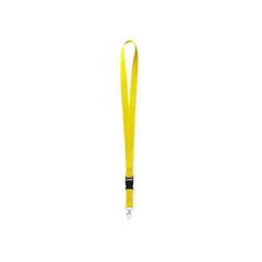 Vue Lanyard Kunel de couleur jaune| Krokrodeal