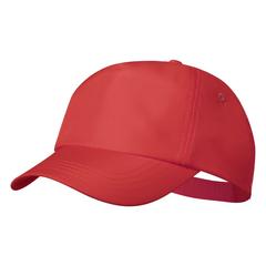 Vue Casquette Keinfax de couleur rouge| Krokrodeal
