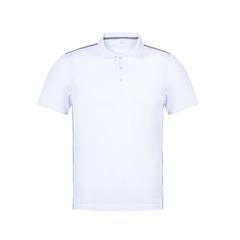 Vue Polo Tecnic Barclex de couleur blanc| Krokrodeal