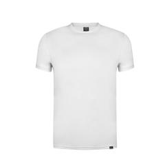 Vue T-Shirt Adulte Tecnic Layom de couleur blanc| Krokrodeal