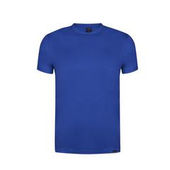 Vue T-Shirt Adulte Tecnic Layom de couleur bleu| Krokrodeal