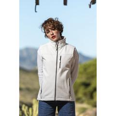 Vue Gilet Persol de couleur blanc| Krokrodeal