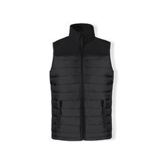Vue Gilet Bordy de couleur noir| Krokrodeal