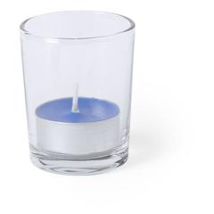 Vue Bougie Aromatique Persy de couleur bleu| Krokrodeal