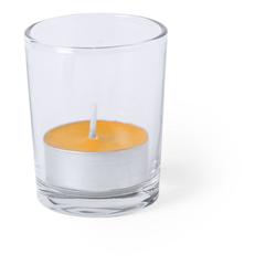 Vue Bougie Aromatique Persy de couleur orange| Krokrodeal