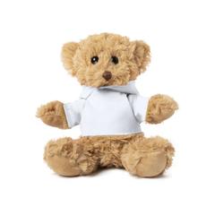 Vue Peluche Loony de couleur blanc| Krokrodeal