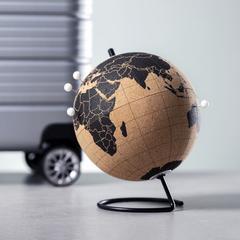 Vue générale Globe Terrestre Munds | Krokrodeal