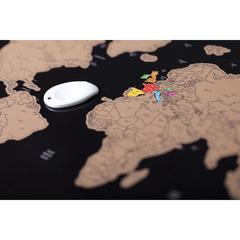 Vue générale Mappemonde Palsy | Krokrodeal
