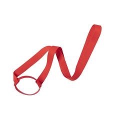 Vue Lanyard Porte Verre Frinly de couleur rouge| Krokrodeal