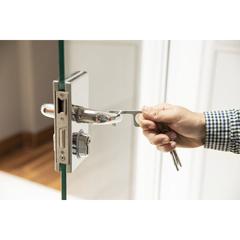 Vue Porte-Clés Anticontact Bigox de couleur gris| Krokrodeal
