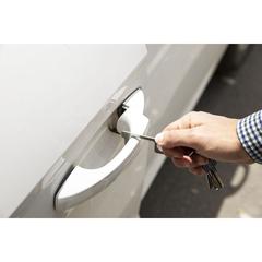 Vue Porte-Clés Anticontact Bigox de couleur gris| Krokrodeal