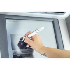 Vue Stylet Antibacterienne Multifonction Yak de couleur blanc| Krokrodeal