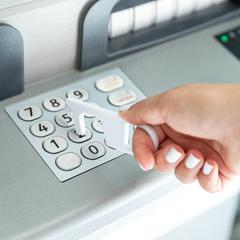 Vue générale Porte-Clés Antibacterienne Anticontact Riken | Krokrodeal