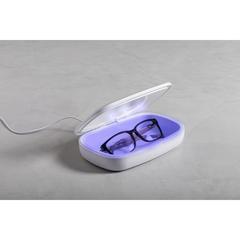Vue Boîte Stérilisateur UV Chargeur Halby de couleur blanc| Krokrodeal