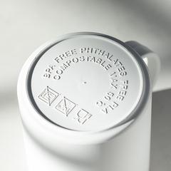 Vue Tasse Pioka de couleur blanc| Krokrodeal