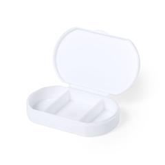 Vue Pilulier Antibacterienne Hempix de couleur blanc| Krokrodeal