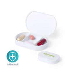 Vue générale Pilulier Antibacterienne Hempix | Krokrodeal