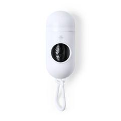 Vue Distributeur de Sacs Antibacterienne Wabik de couleur blanc| Krokrodeal