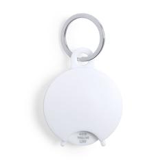 Vue Porte-Clés Monnaie Antibacterienne Portis de couleur blanc| Krokrodeal
