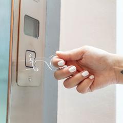 Vue générale Porte-Clés Anticontact Napil | Krokrodeal