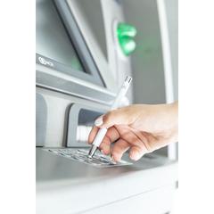 Vue Stylet Bille Antibacterienne Topen de couleur blanc| Krokrodeal