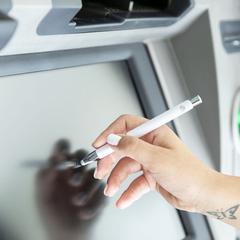 Vue Stylet Bille Antibacterienne Topen de couleur blanc| Krokrodeal