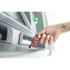 Vue Porte-Clés Anticontact Cimak de couleur gris| Krokrodeal