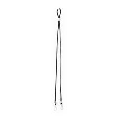 Vue Lanyard Menfix de couleur noir| Krokrodeal