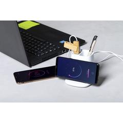 Vue Porte-Crayons Multifonction Pekon de couleur blanc| Krokrodeal